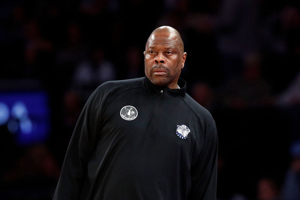 Patrick Ewing was fired by Georgetown after six seasons as head coach.