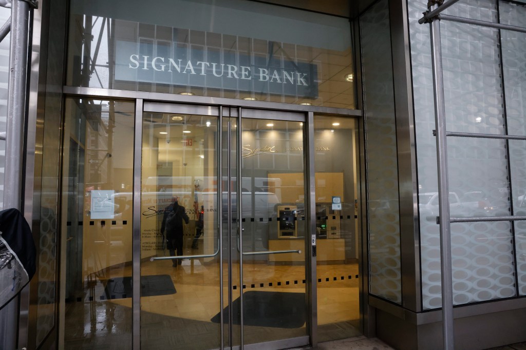 Signature Bank's collapse on Sunday was the third largest in US history.