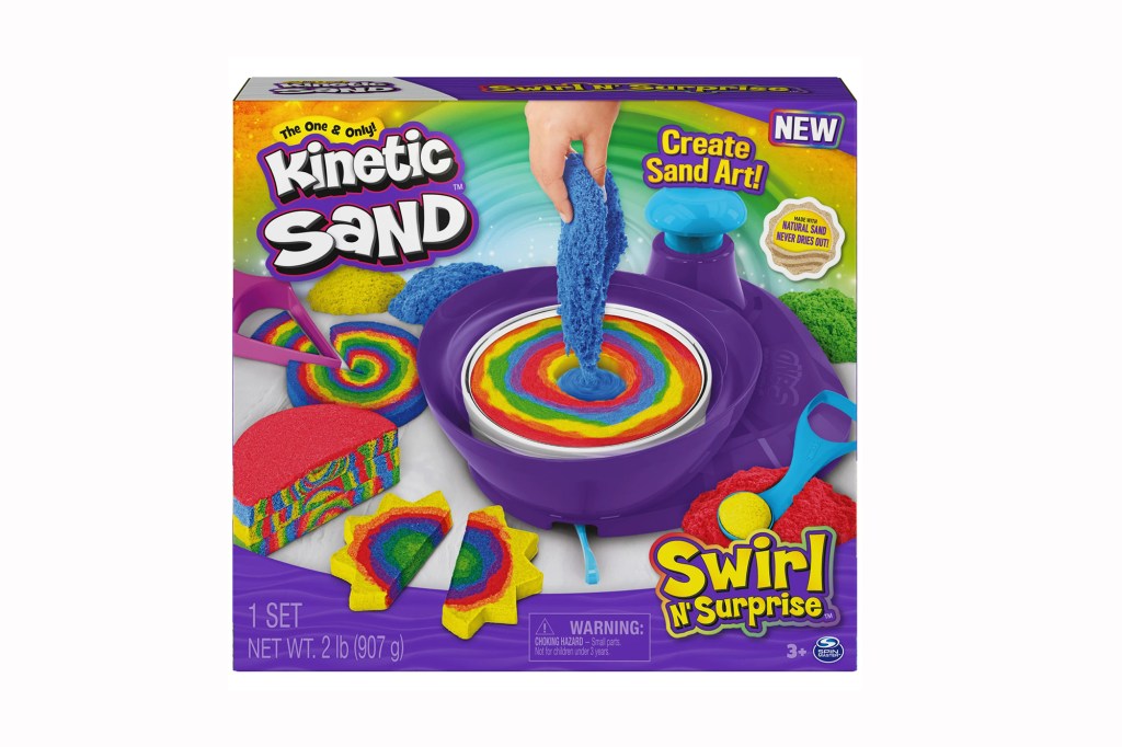 Kinetic Sand, Swirl N’ Surprise Playset