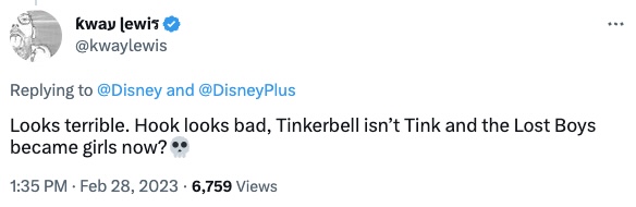 Critics wasted no time blasting Disney for the "woke" switch-up.