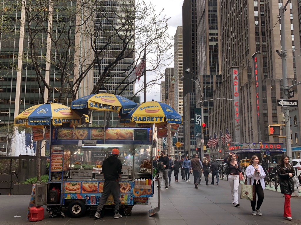 hot dog vendor