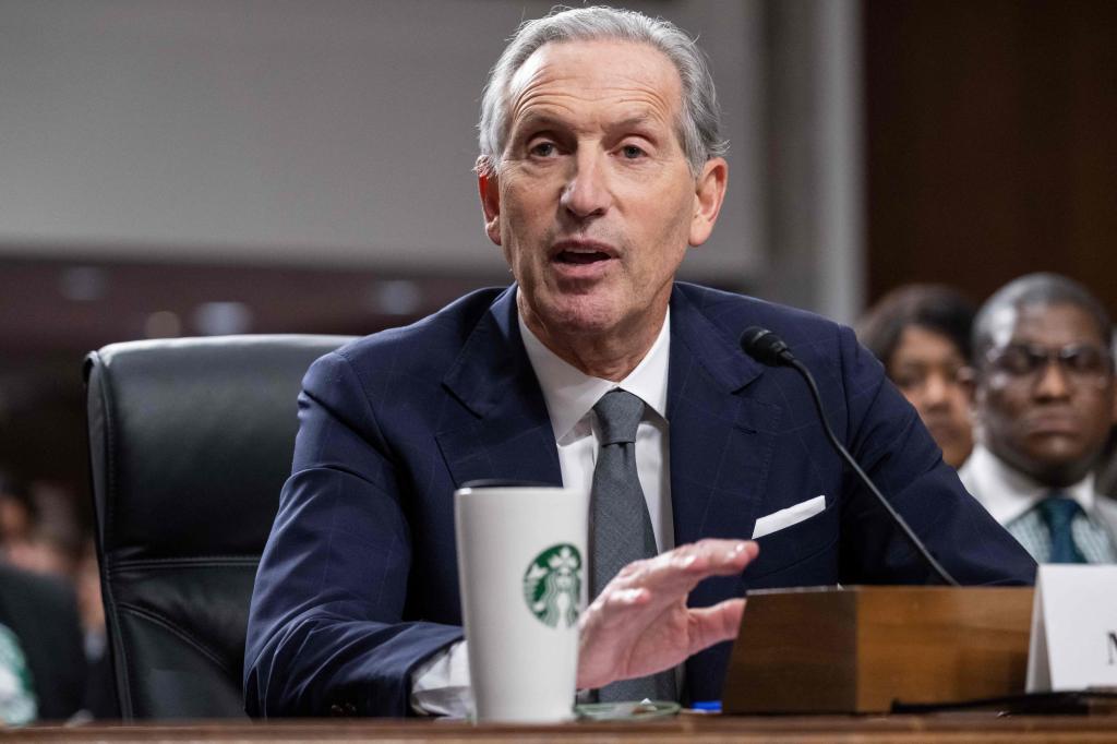 Former Starbucks CEO Howard Schultz