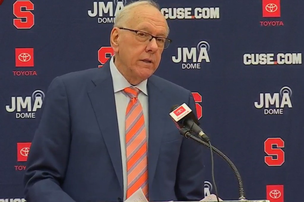 Jim Boeheim said he was "thrilled" to be retired after 47 seasons as Syracuse's head coach.