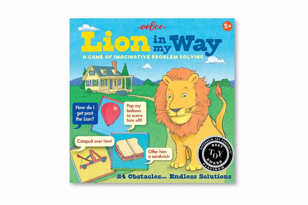 eeBoo: Lion in my Way Game