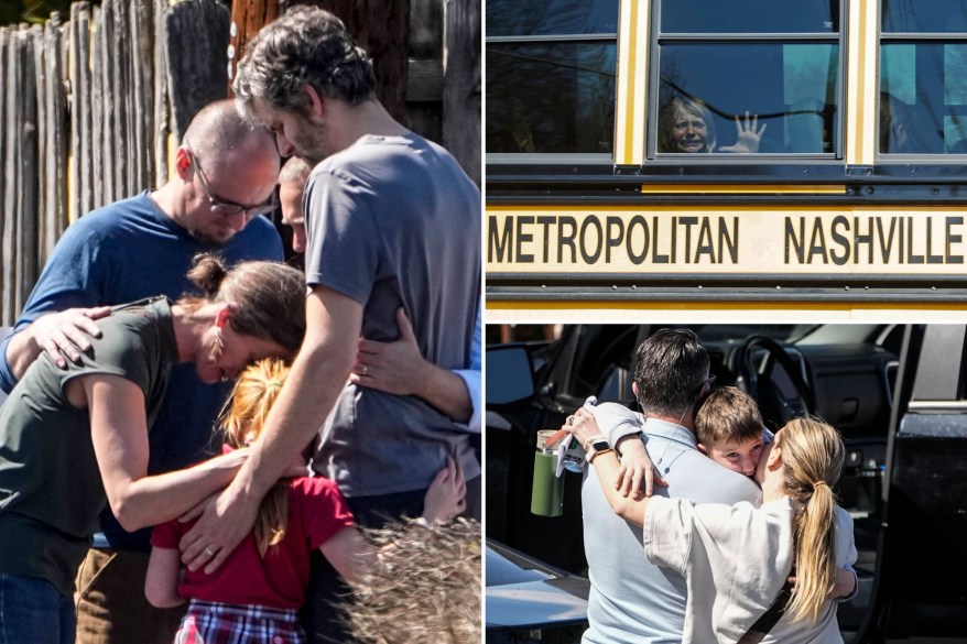 Photos reveal anguish of Nashville Christian school shooting