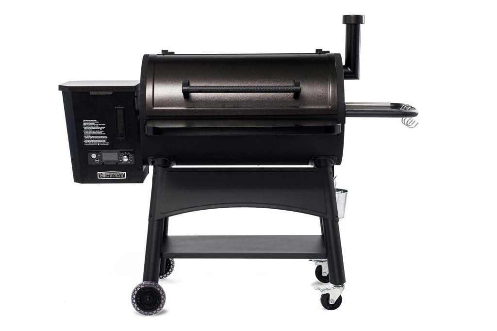 black pellet grill