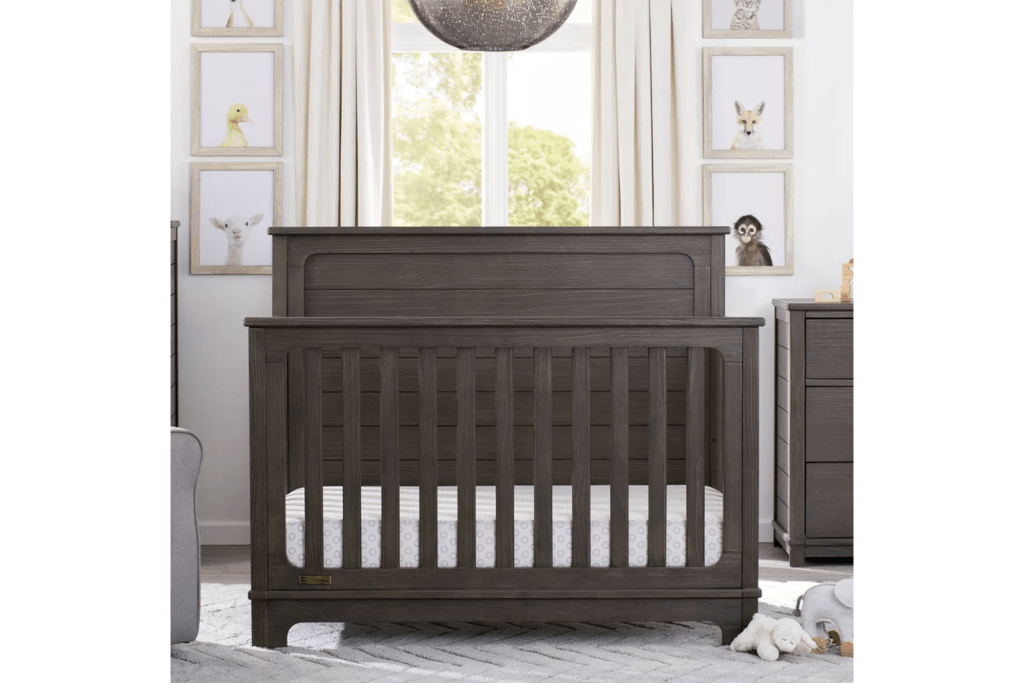Simmons Kids' Slumbertime Monterey 4-in-1 Convertible Crib