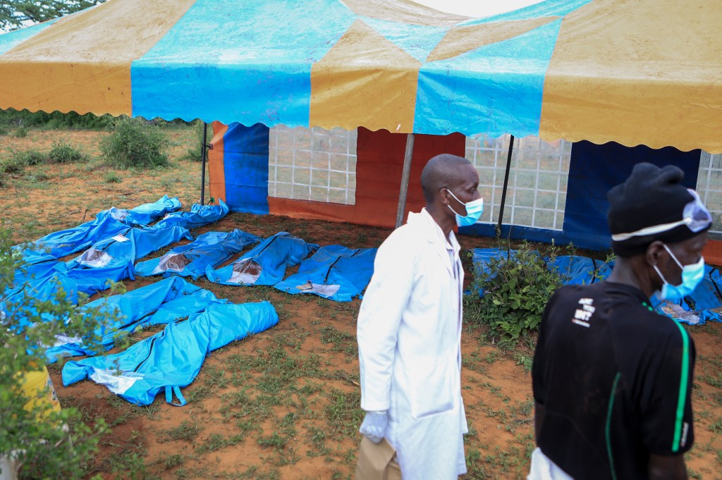 A tipoff from members of the public led police to raid the pastor’s property in Malindi, Kenya. 