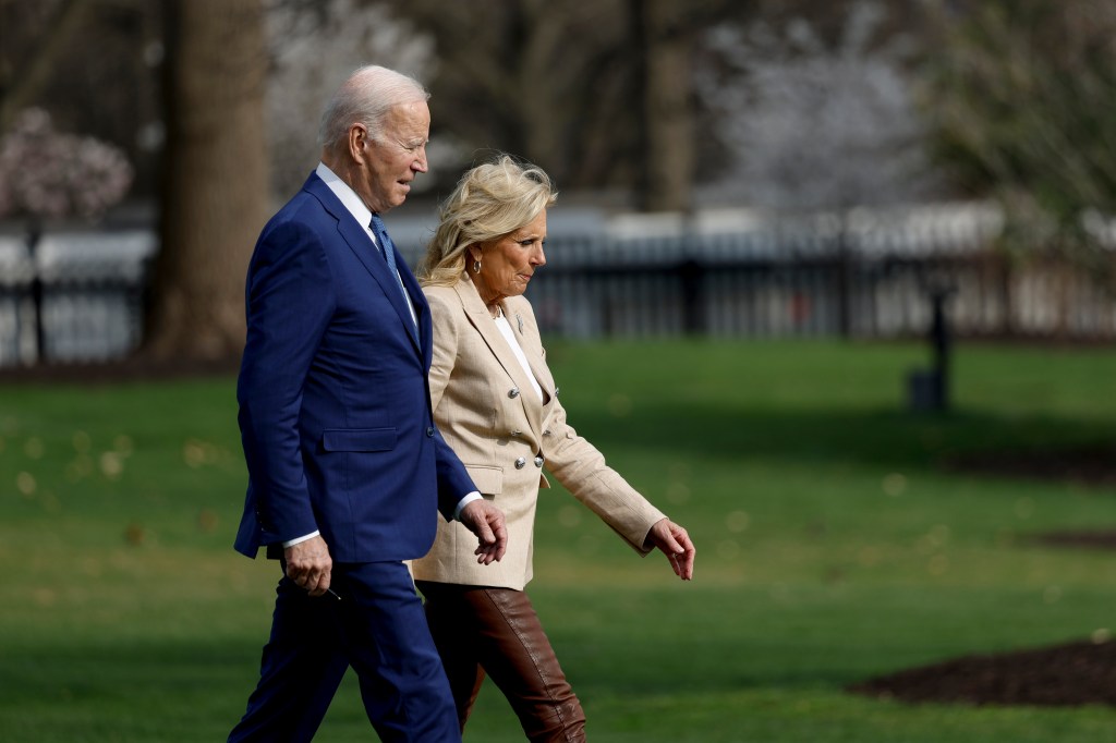 President Biden and first lady Jill Biden.