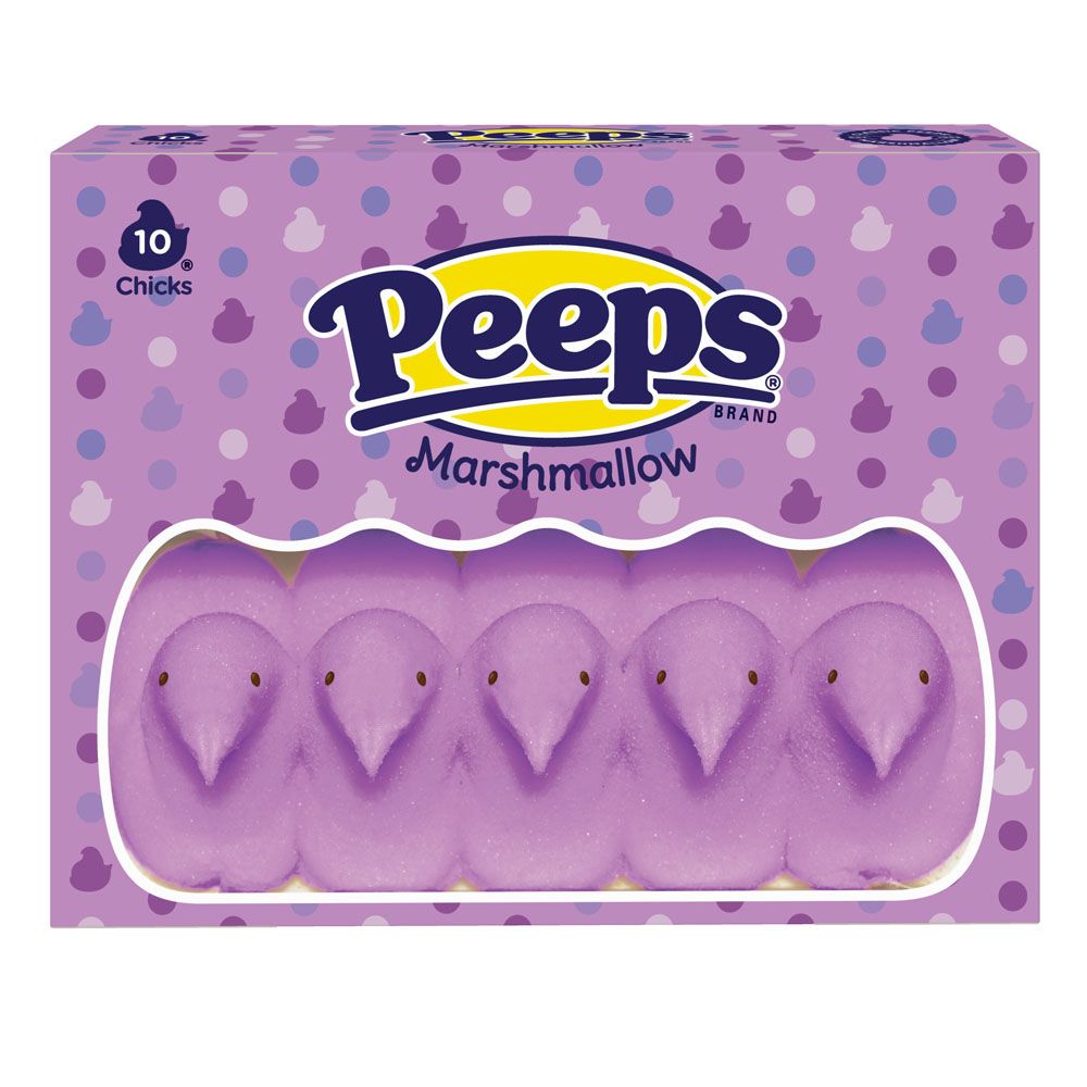 Multiple colors of the popular, bird-shaped Peeps marshmallow candies could cause cancer, the group stated.