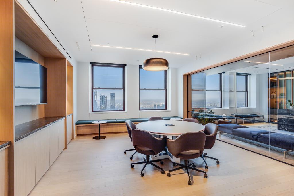 Office space inside the Empire State Building.