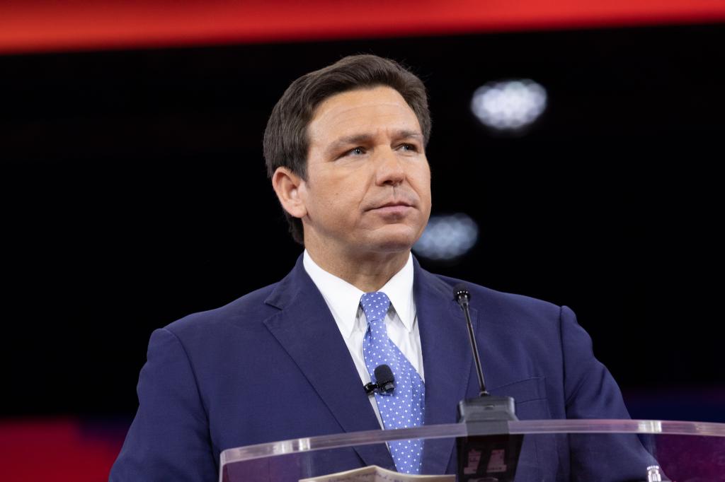 Florida Gov. Ron DeSantis.