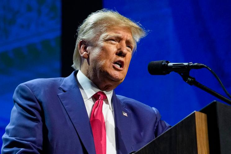 Former President Donald Trump has surged in the polls for the 2024 Republican presidential nomination since his indictment.