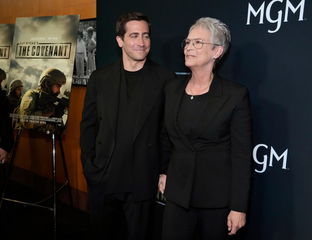 Jake Gyllenhaal and Jamie Lee Curtis