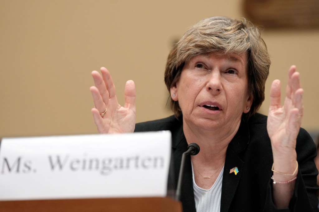 Randi Weingarten.