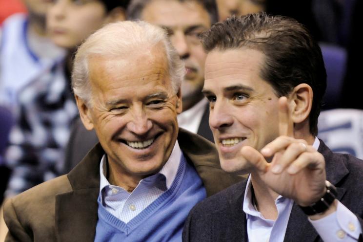 President Joe Biden and his son Hunter Biden.