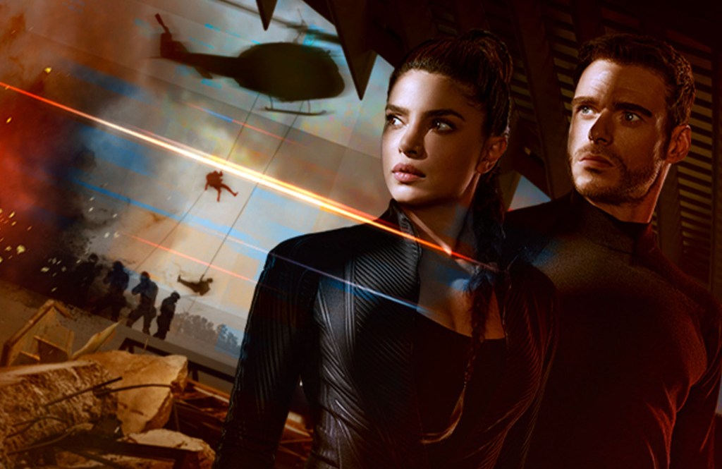 priyanka chopra jonas and richard madden in citadel promo