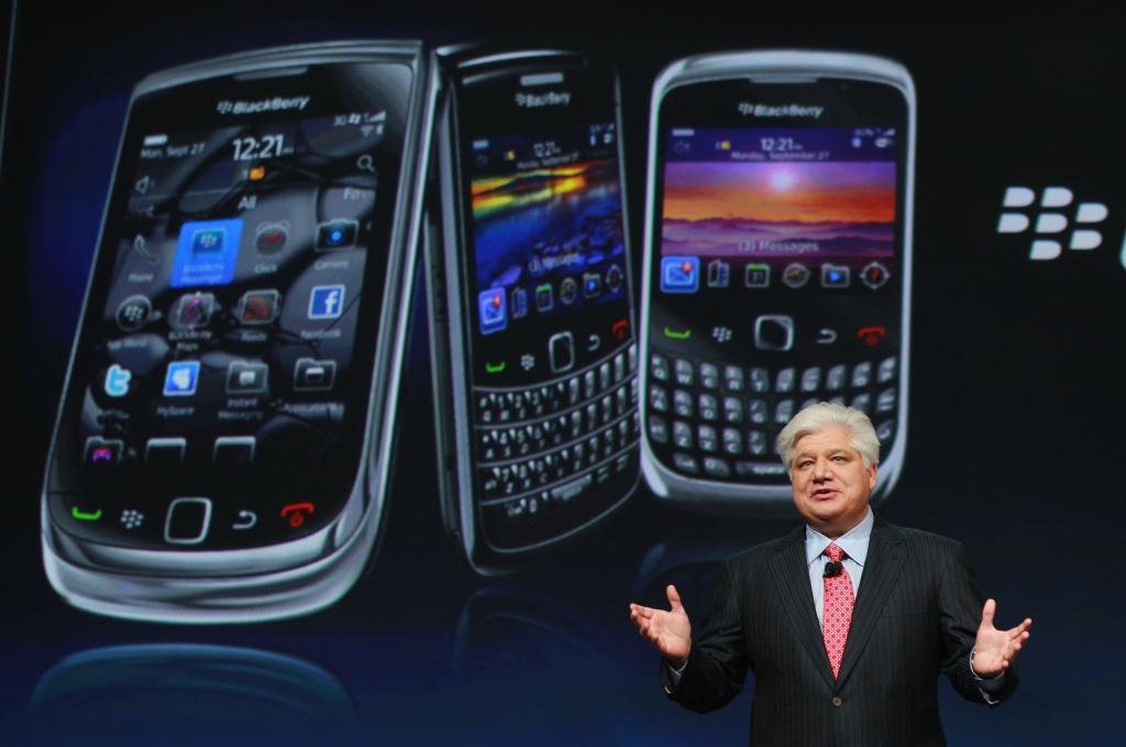 Founder Mike Lazaridis and RIM created Blackberry Storm as an attempted answer to the iPhone. It was a notoriously dysfunctional phone.