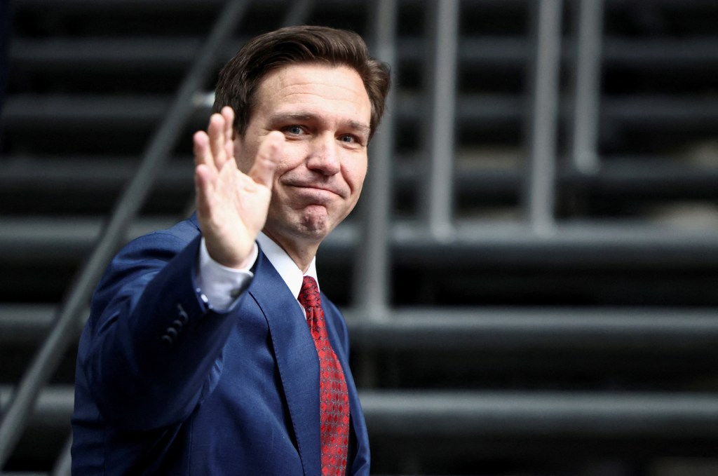 Florida Governor Ron DeSantis.