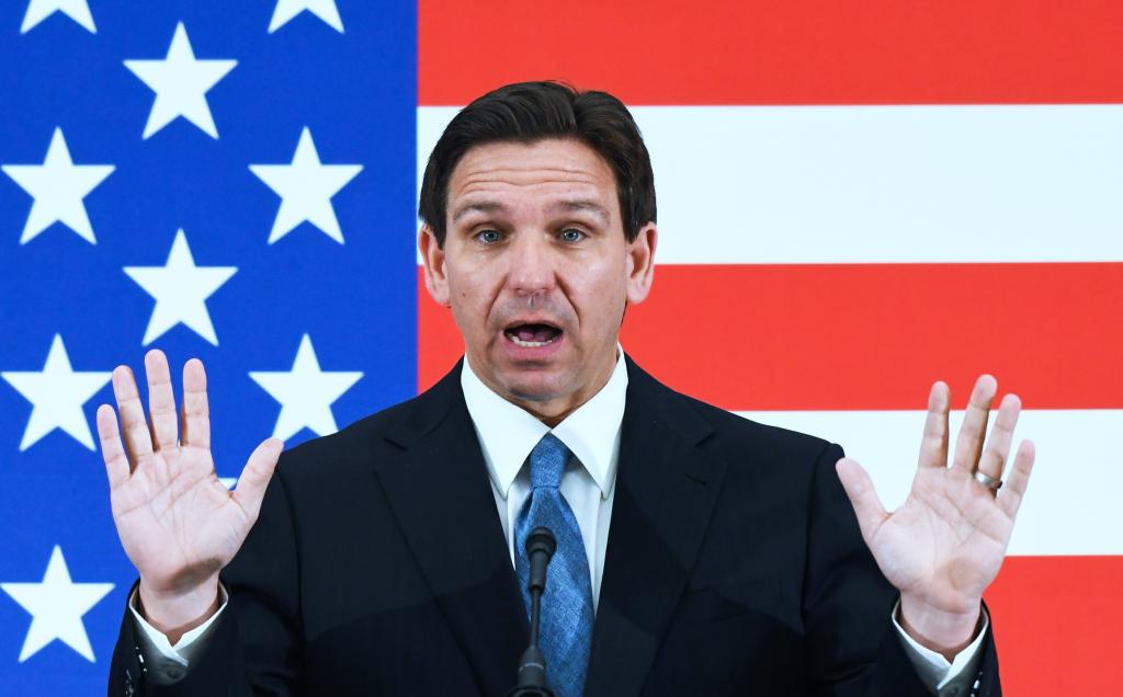 Florida Governor Ron DeSantis.