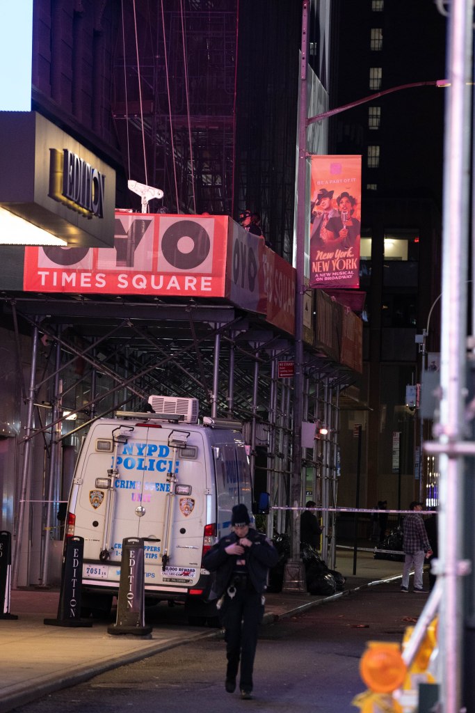 The OYO hotel in Times Square