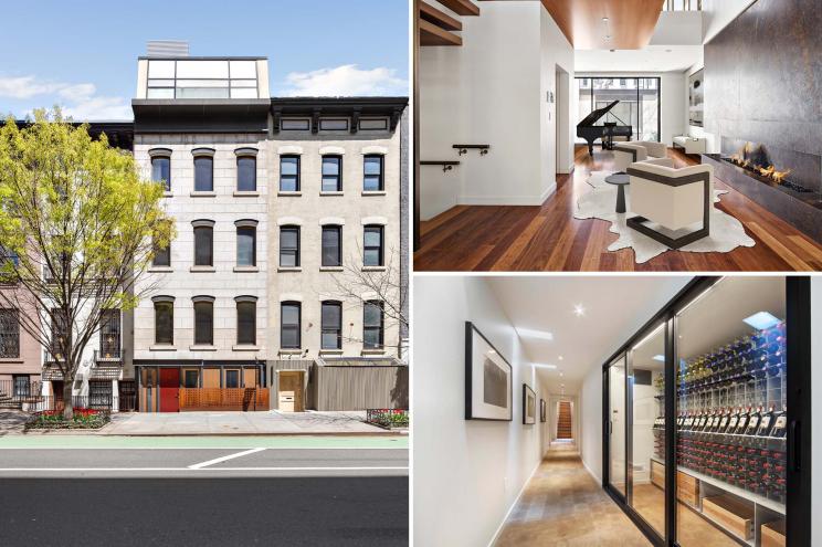 An unusual Upper East Side compound that's connected by a tunnel (bottom right) will soon head up for auction.