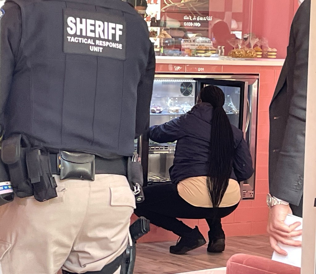 City Sheriff's office raid the West 4th Sweetooth