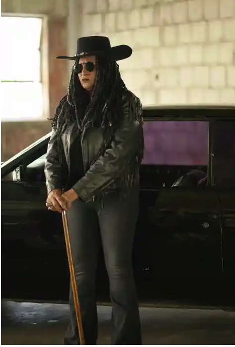 Pam Grier a heavy metal biker in “Cinnamon”