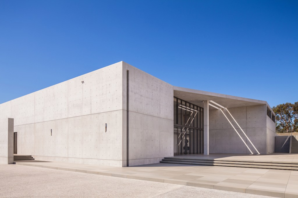 The home was designed by the Pritzker-winning Tadao Ando.