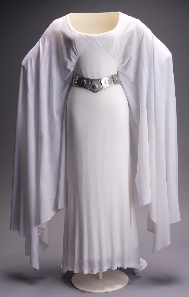 Princess Leia's white dress from final scene of "Star Wars: A New Hope"