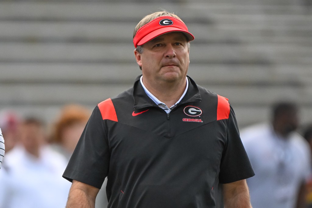 Georgia Bulldogs head coach Kirby Smart