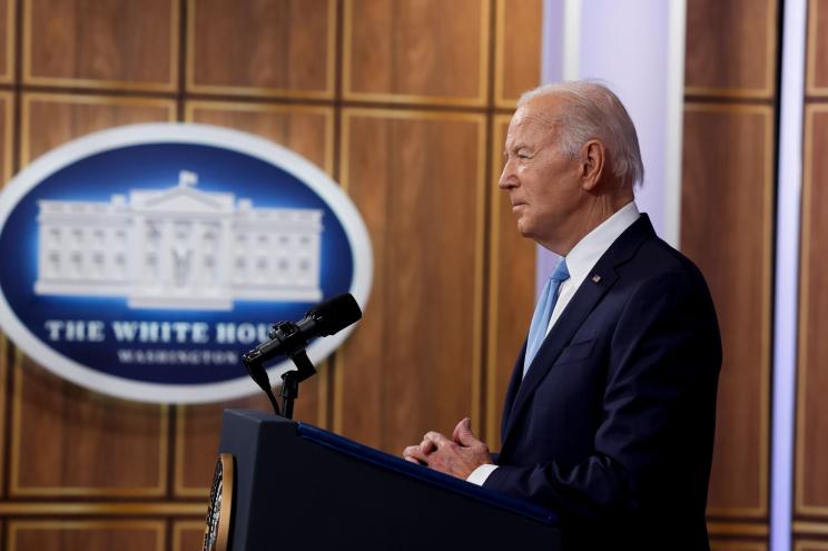 A recent poll reports that 63% of registered voters don't believe President Joe Biden is fit to serve.