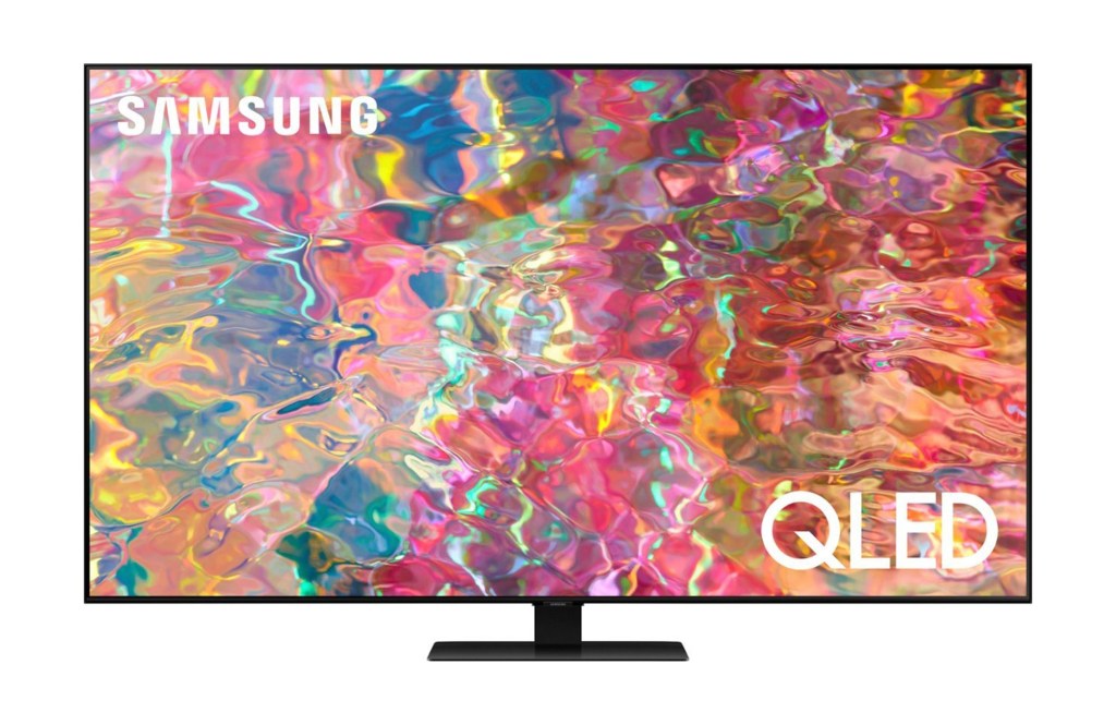 Large colorful TV