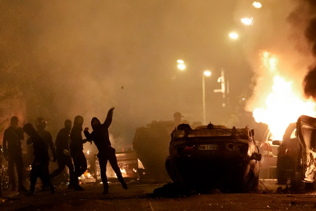 The national police on Thursday reported fires or skirmishes in multiple cities overnight, from Toulouse in the south to Lille in the north, though the nexus of tensions was Nanterre and other Paris suburbs.