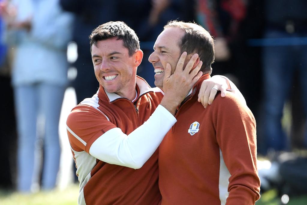 Rory McIlroy and Sergio Garcia