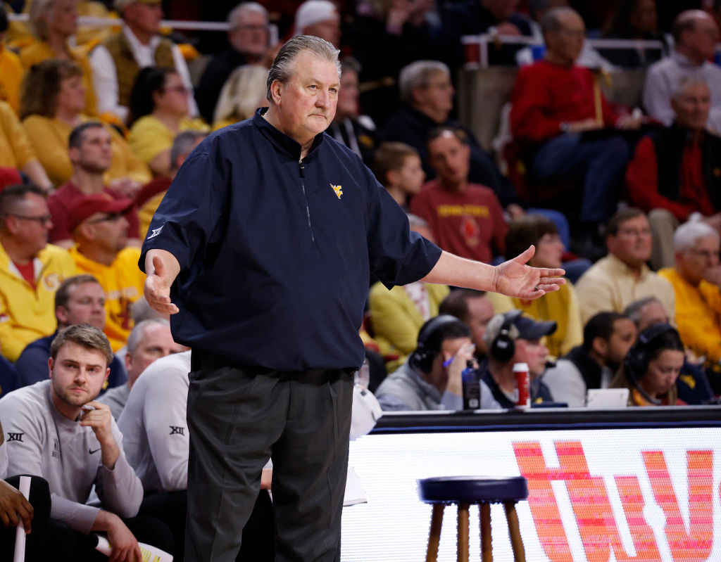 Bob Huggins coached West Virginia since 2007.