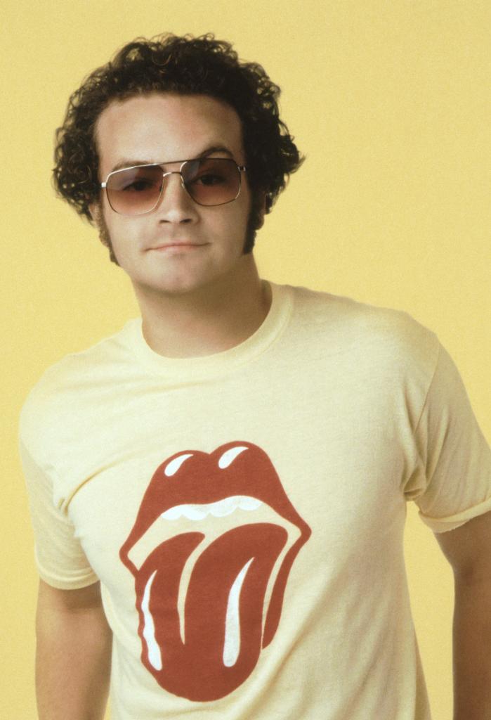 Danny Masterson dressed as Steven Hyde from "That '70s Show."