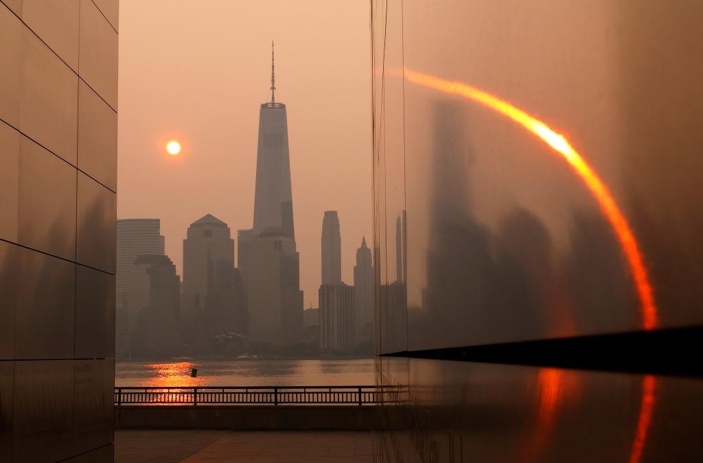 Earlier on Wednesday, New York City public schools suspended outdoor activities for the day.