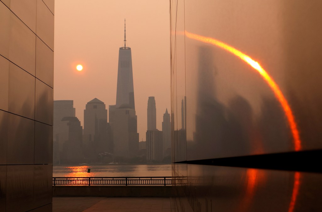 Earlier on Wednesday, New York City public schools suspended outdoor activities for the day.