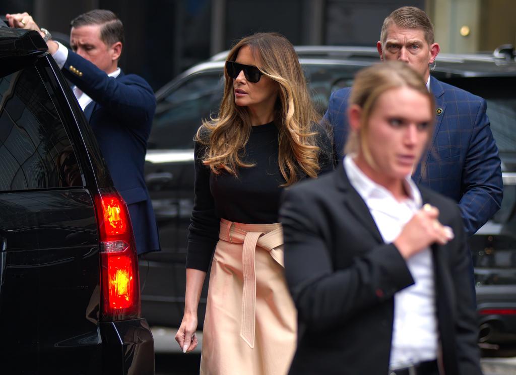 Melania Trump.