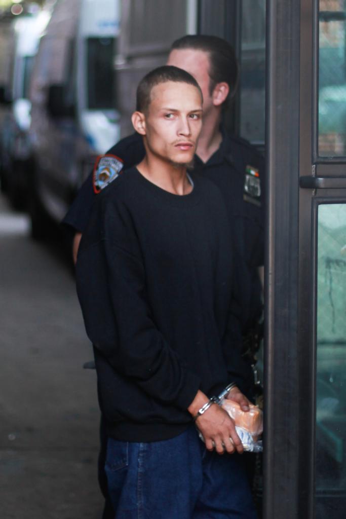 Ramsey Orta shown during an earlier arrest.