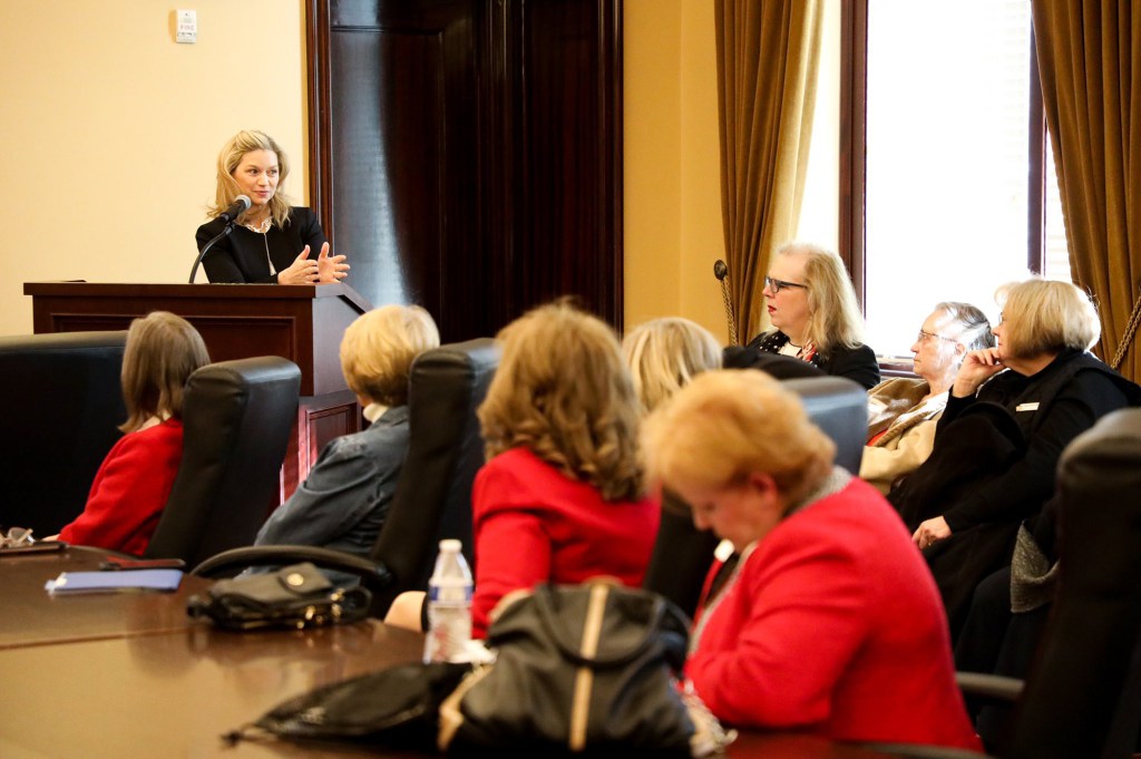 Melissa Holyoak (left) is the solicitor general of Utah and a longtime litigator.