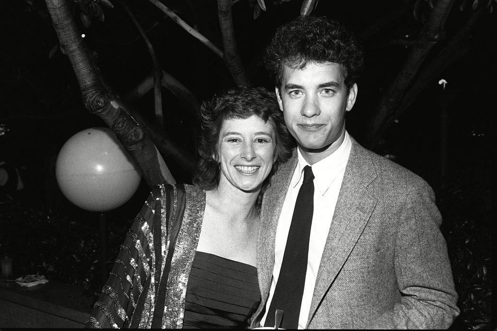 Samantha Lewes and Tom Hanks