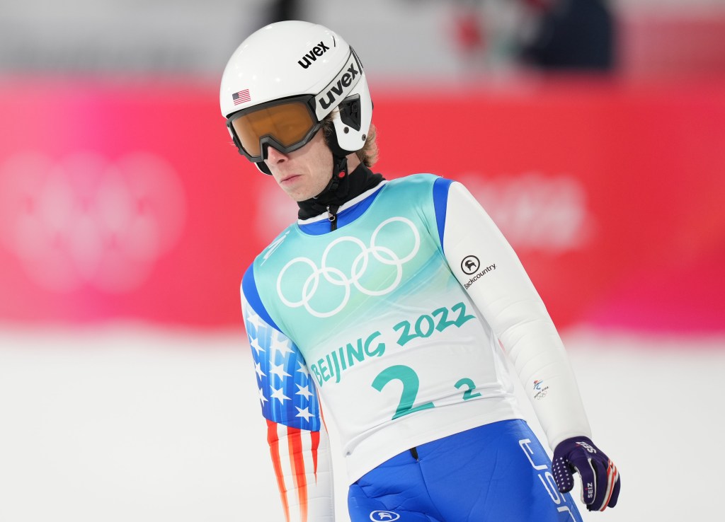 Patrick Gasienica, here during the 2022 Winter Games, passed away in June 2023, USA Nordic confirmed.