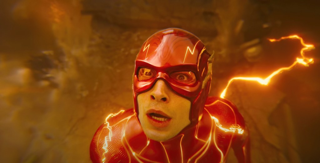 Ezra Miller stars as The Flash