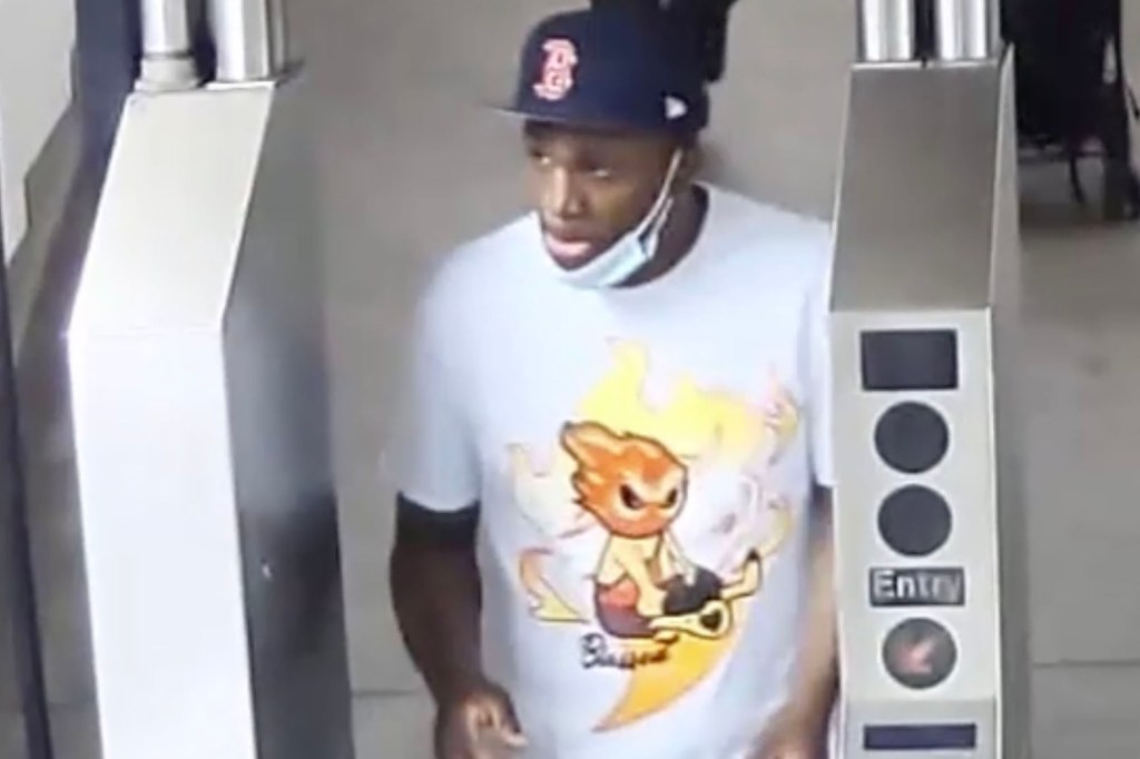 Suspect in Manhattan subway slashings.