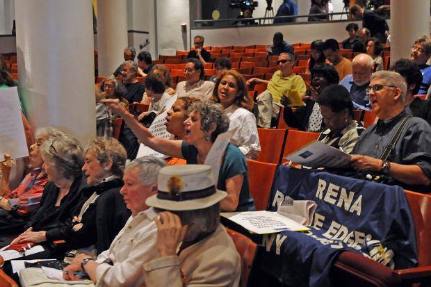 Dubnau has been a tenant rights activist since 1960 and is chairwoman of Riverside Edgecombe Neighborhood Association.