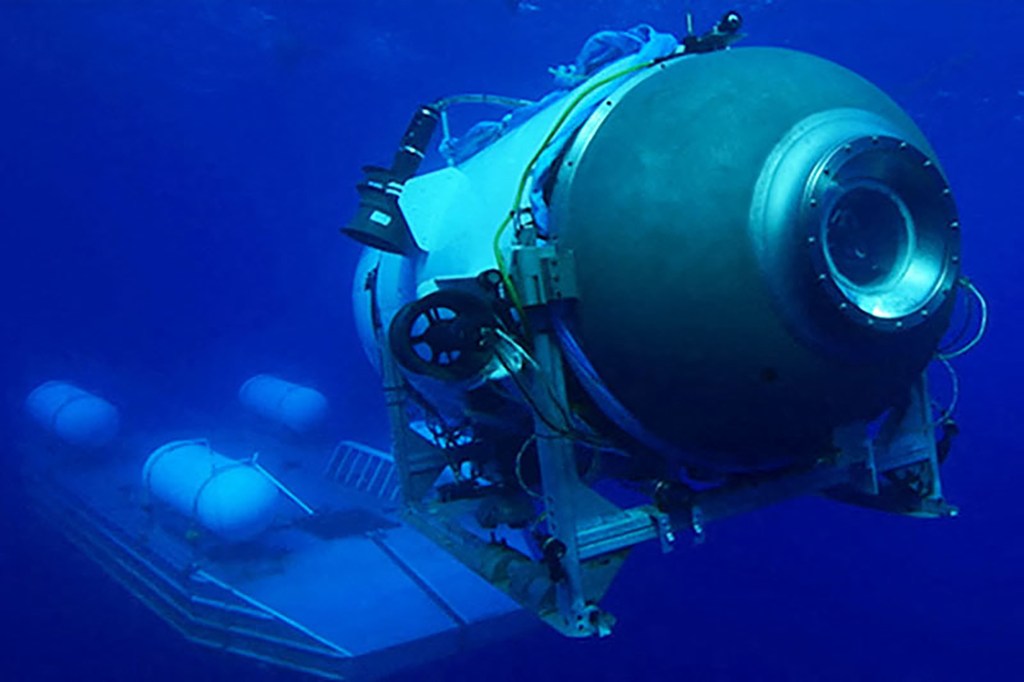 OceanGate Submersible Titian, that imploded during an expedition to Titanic wreckage.