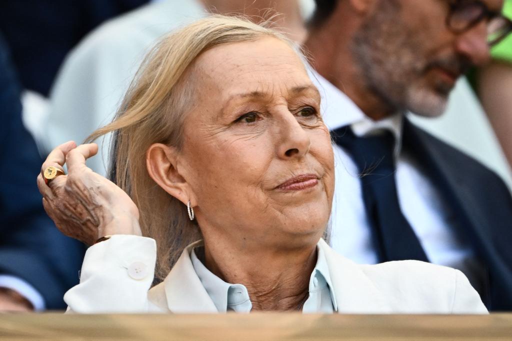 The often outspoken Navratilova called the incident pathetic and deemed the chair umpire not worthy of working matches on clay.