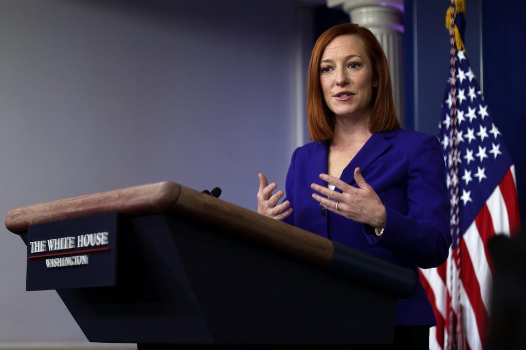 Former White House press secretary Jen Psaki 